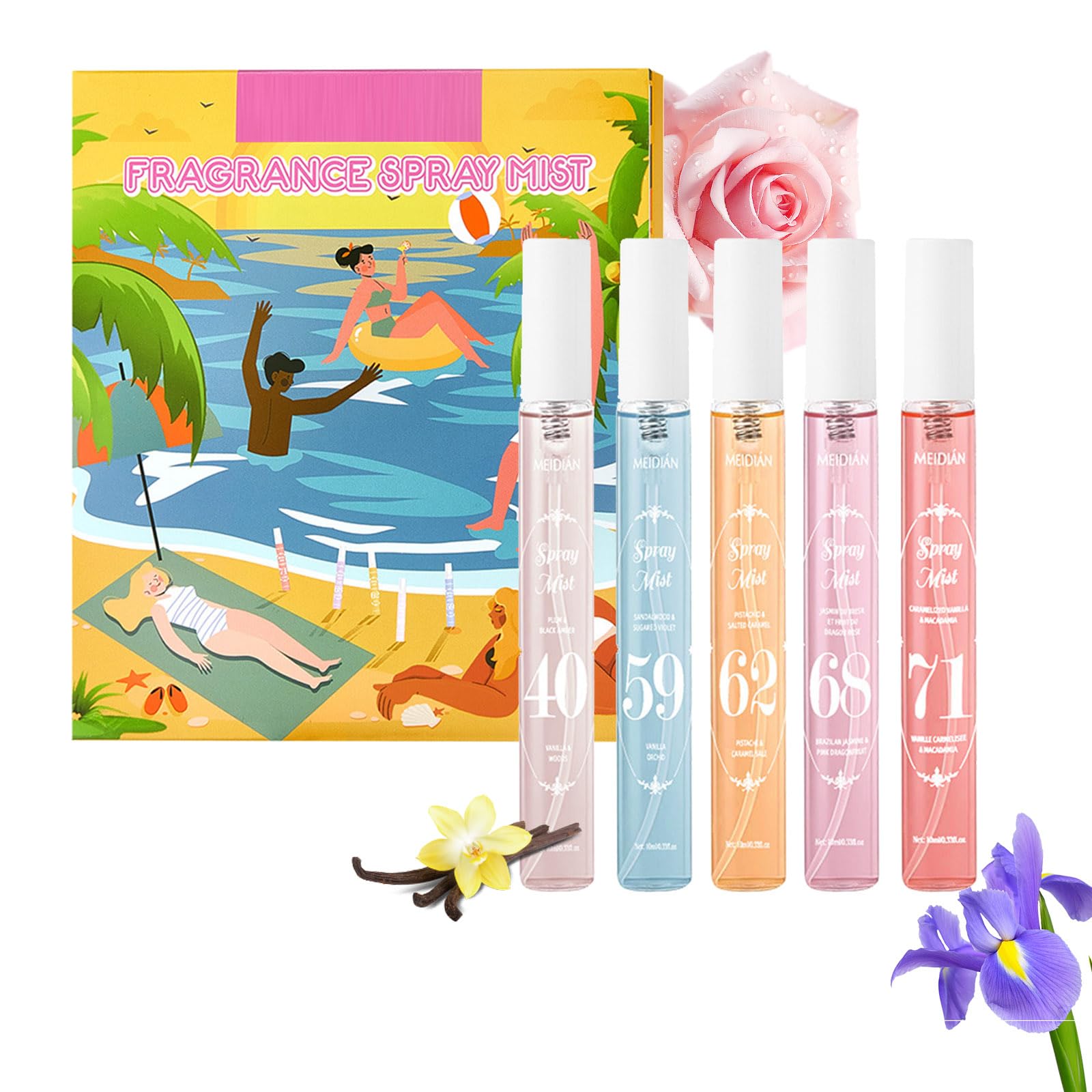 MeiPlumLai 40-fragrance bottle for a fresh everyday scent that lasts
