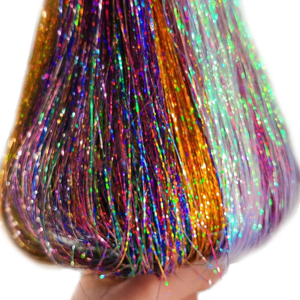 Meiyou care instructions for washing and styling tinsel strands