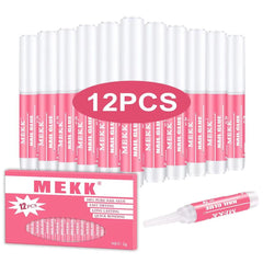 MEKK Nail Glue quick-dry bottle for fast tip applications.