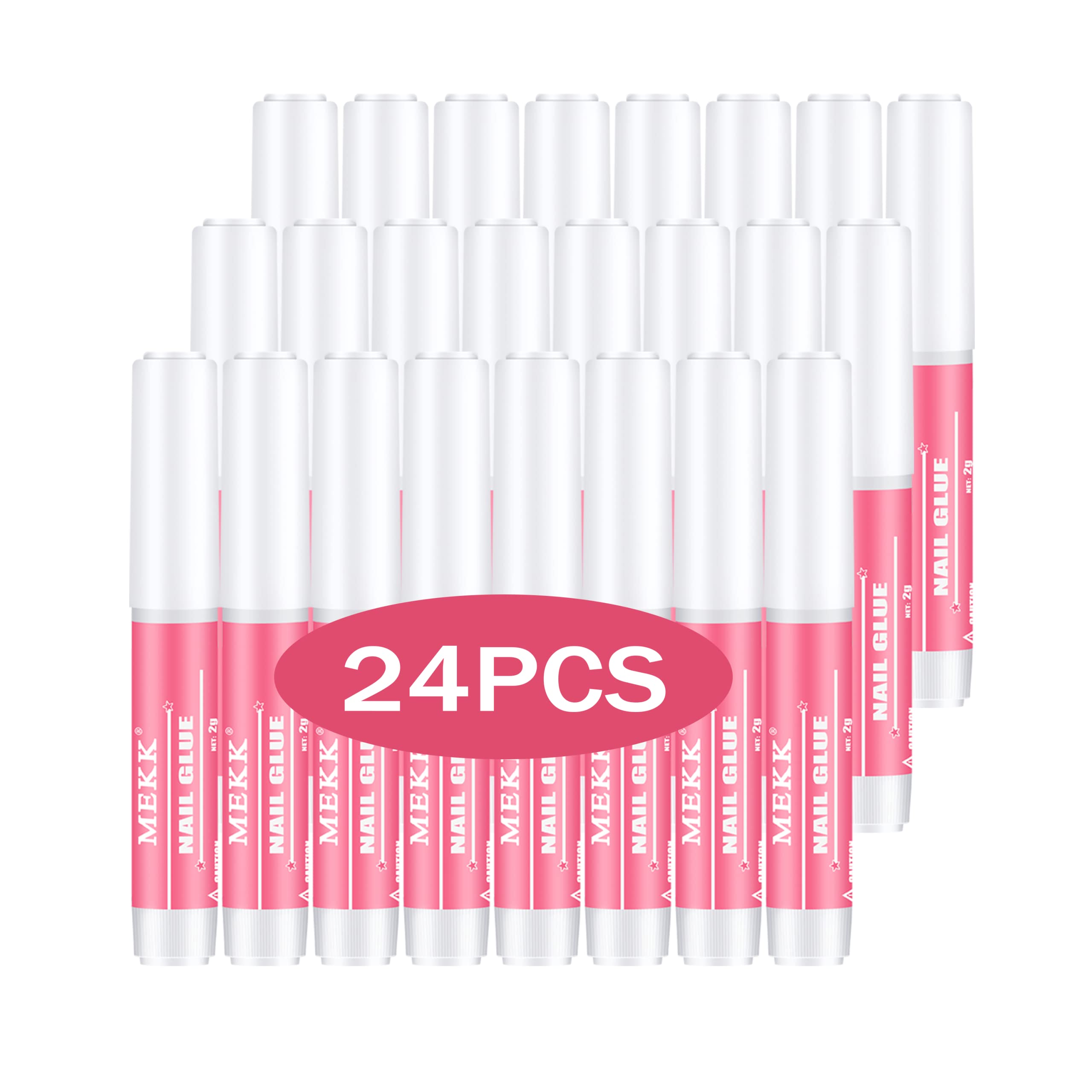 MEKK pegamento para uñas, secado rápido para fijar uñas acrílicas.