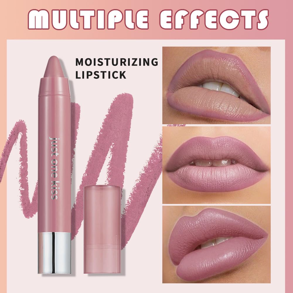 Labios en tono rosado, look fresco y versátil.
