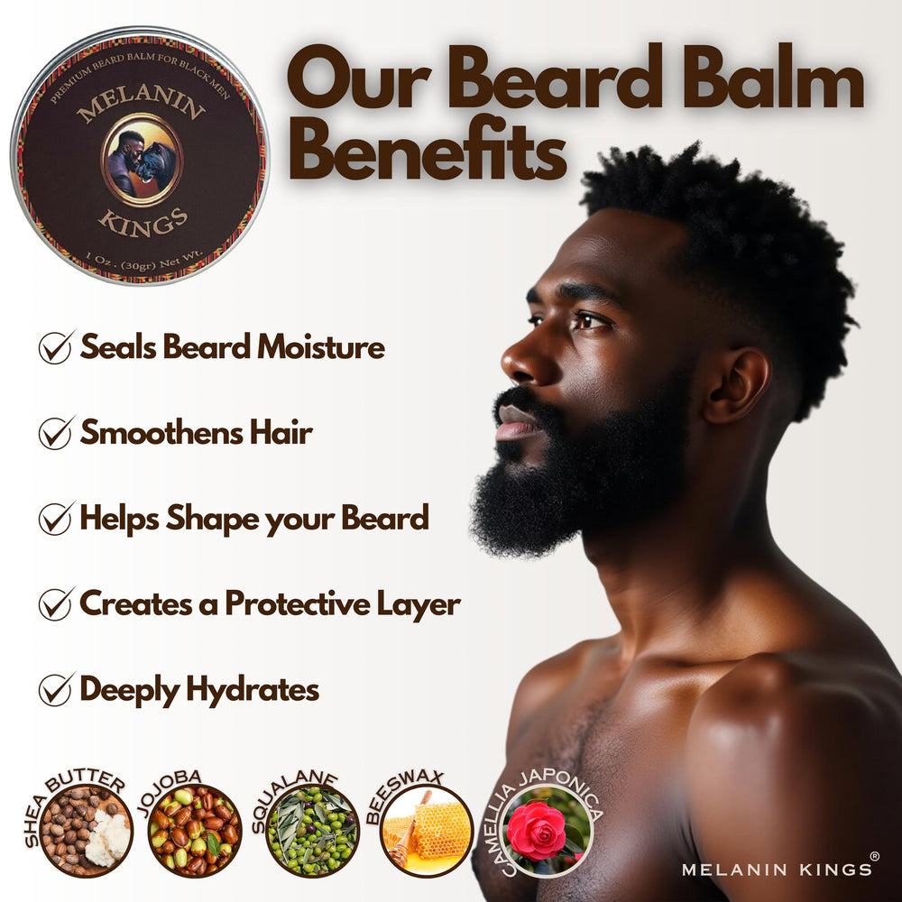 Melanin Kings wooden comb for precise styling and detangling.