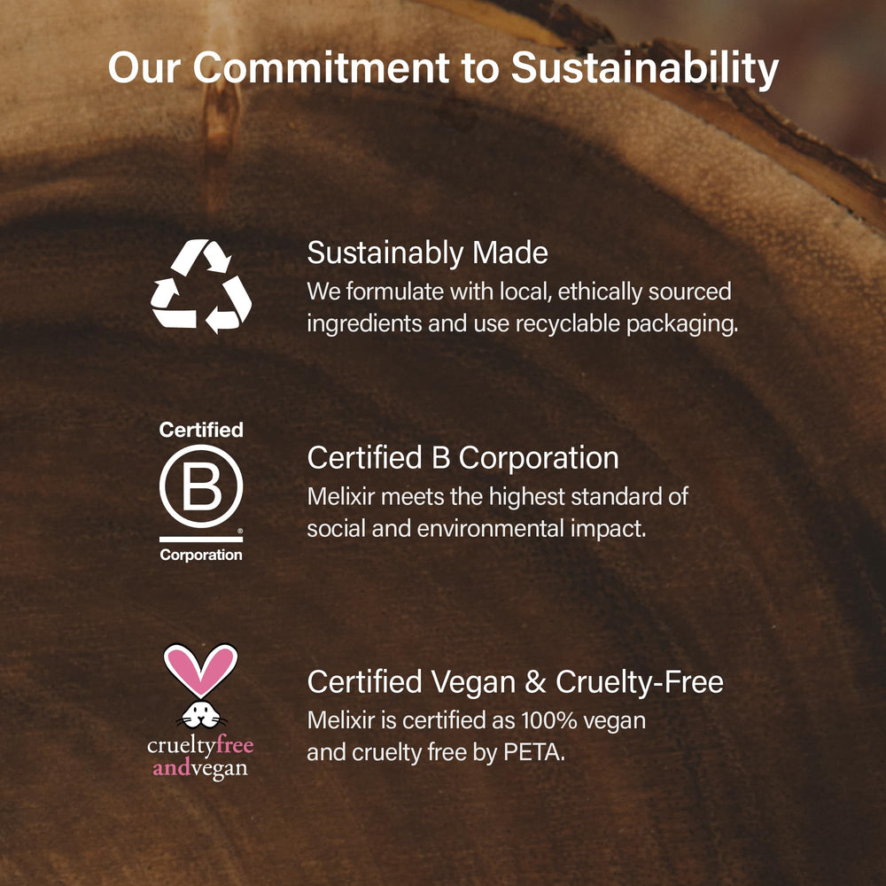 Lightweight lotion-like texture of Melixir Airfit glides on skin.