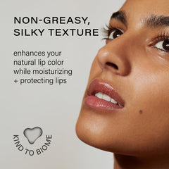Melixir Balsamo Labios acabado natural sin residuos visibles