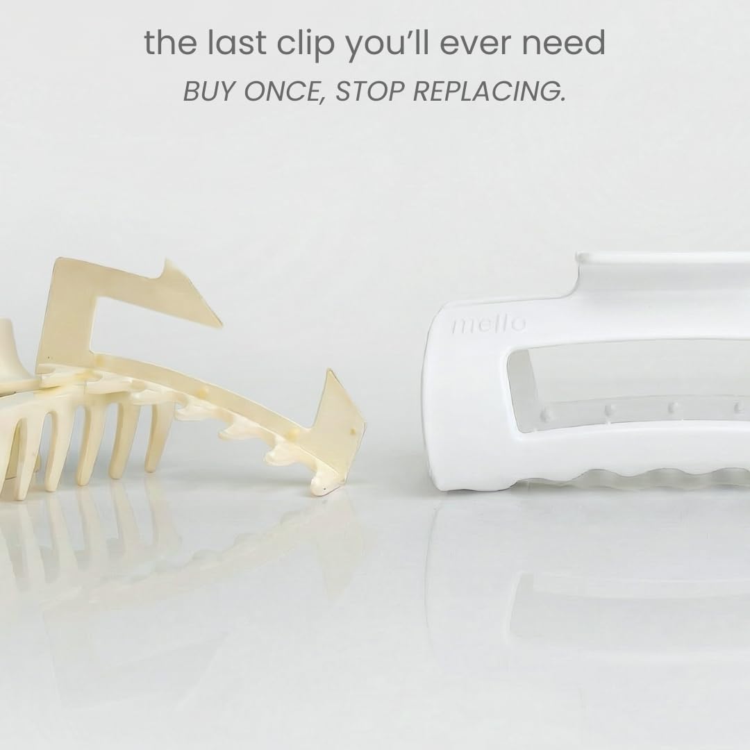 MELLO Original hair clip cloudflex close-up for flexible wear