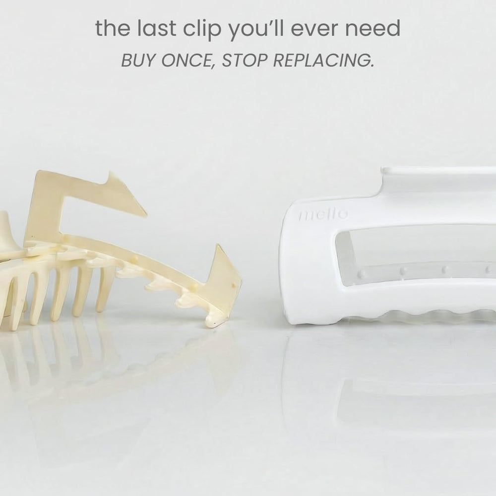 MELLO Original hair clip cloudflex close-up for flexible wear