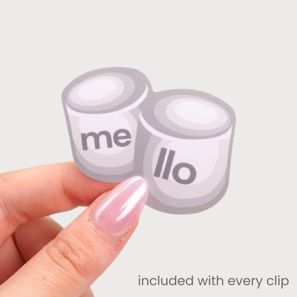MELLO Original hair clip ergonomic body design for comfortable wear