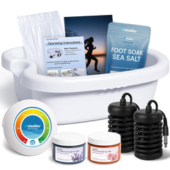 Melodiko Ionic Foot Bath Basin for at-home relaxation and spa-like sessions