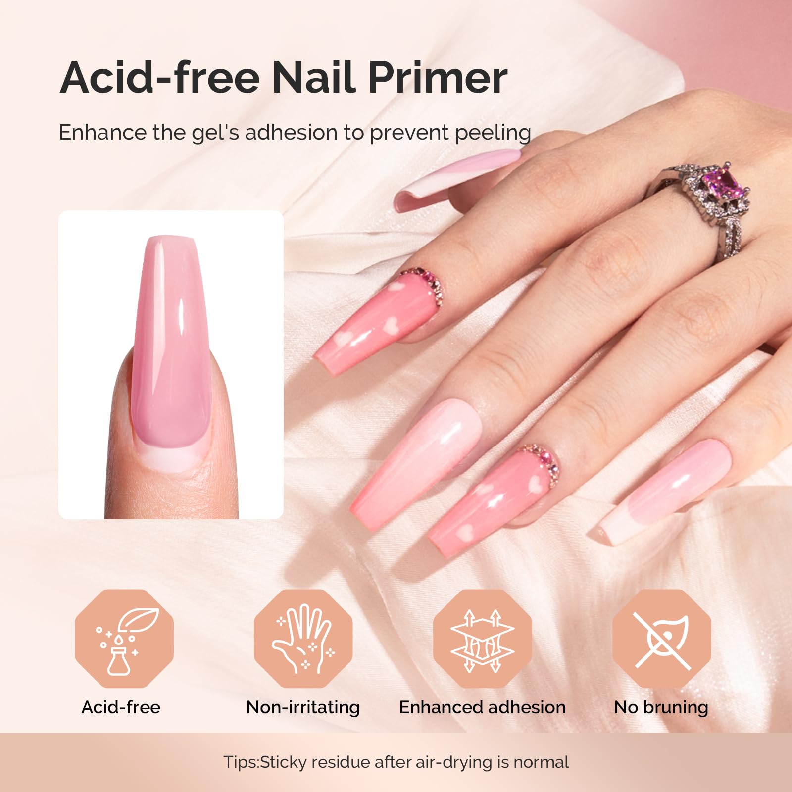 MelodySusie nail prep set packaging shows a complete at-home kit.