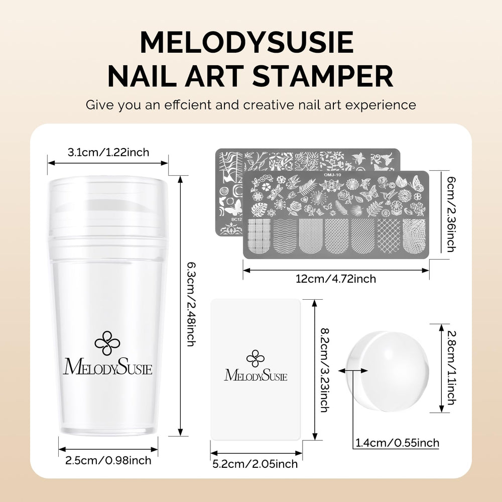 MelodySusie home manicure kit is great for quick, stylish nail art at any time.