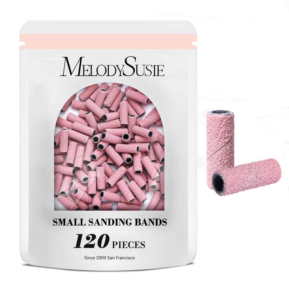MelodySusie 3.1mm sanding bands pack for precise shaping on nails