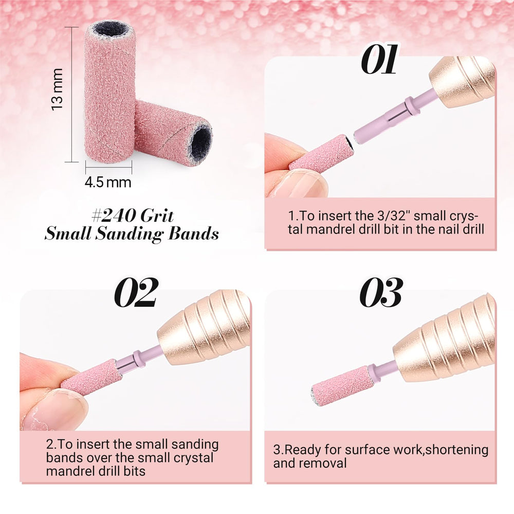 MelodySusie #180 grit for smoothing natural nails and cuticles