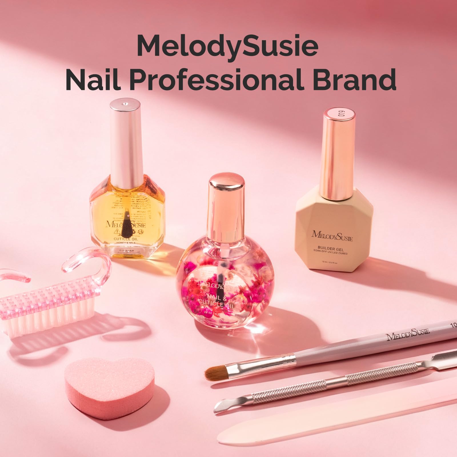 MelodySusie Aceite Cutícula, dosificador cuentagotas práctico para control.