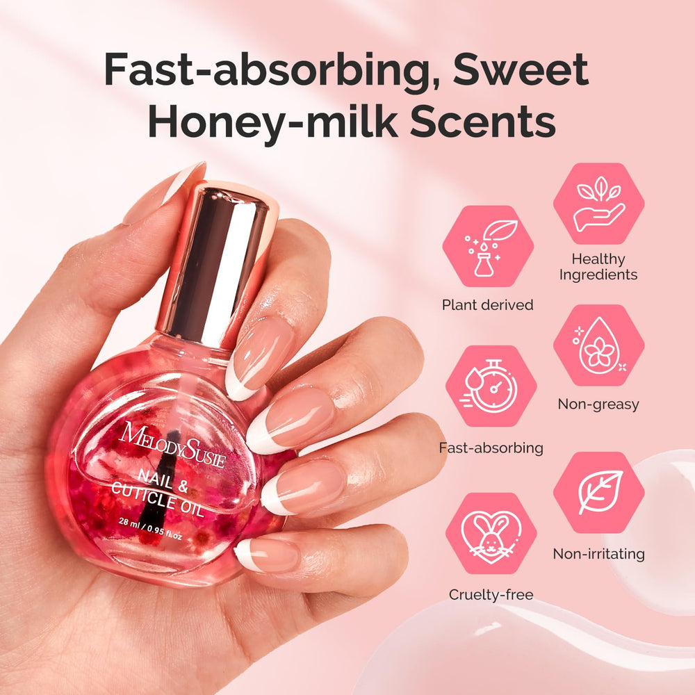 MelodySusie Aceite Cutícula, regalo ideal para amantes de las uñas.