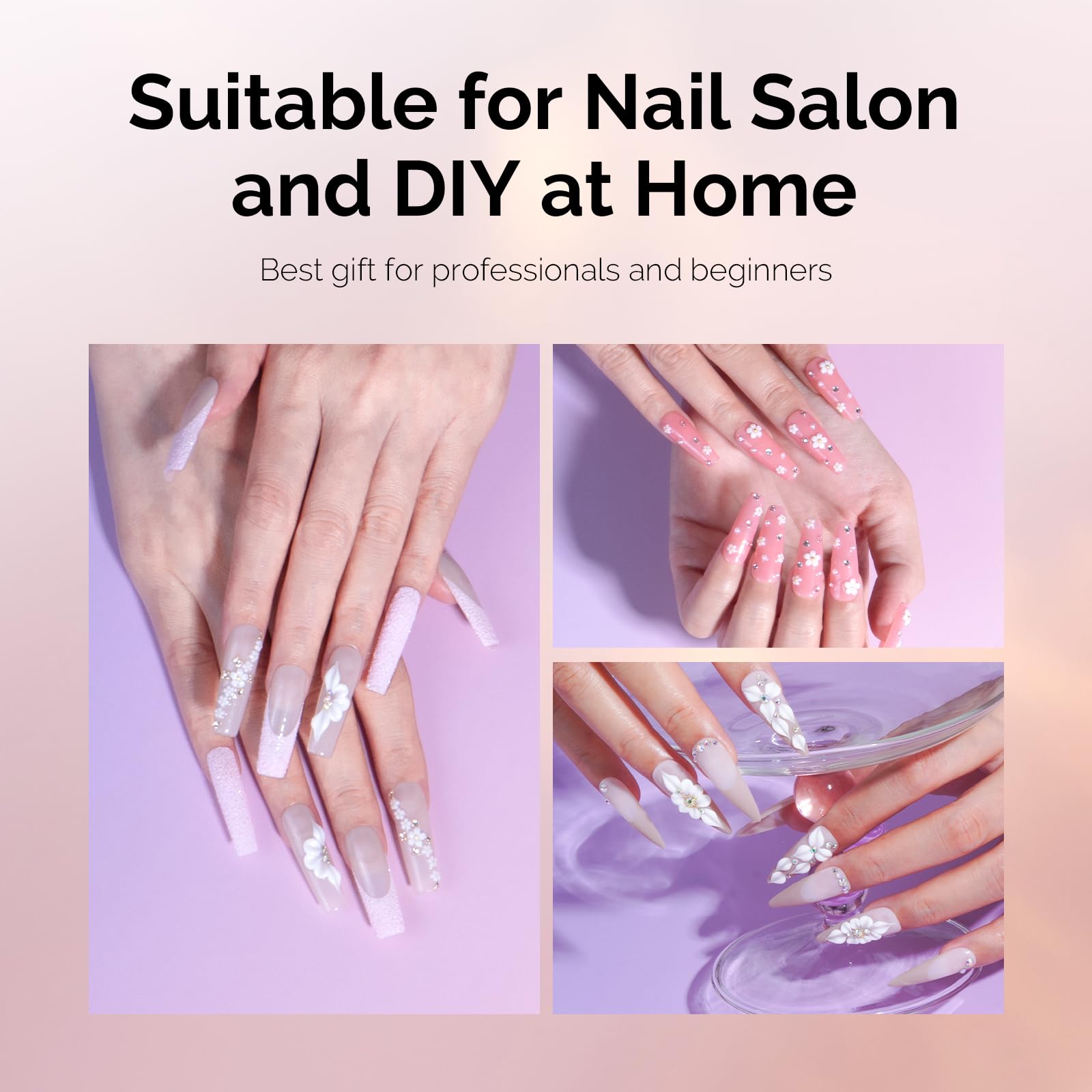 MelodySusie acrylic nail brush packaging shows clean, durable tool ready to use