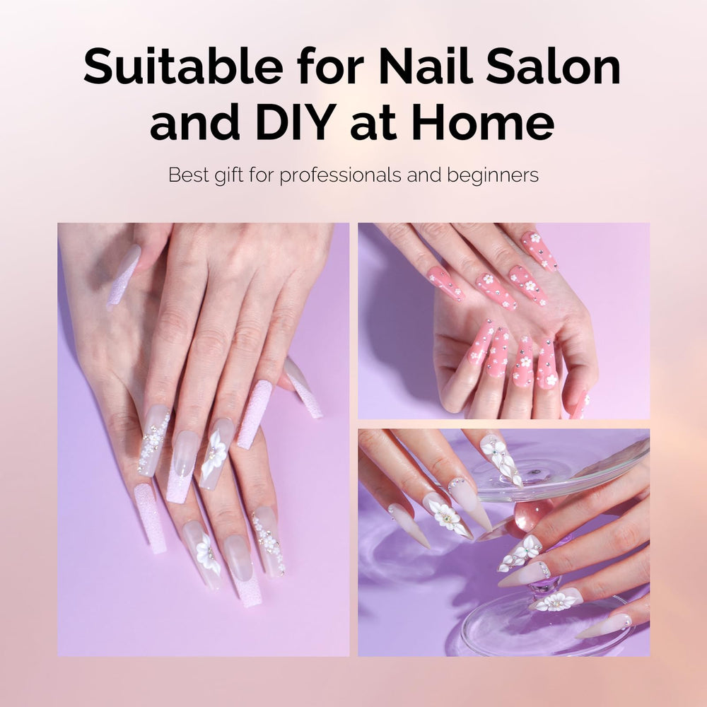 MelodySusie acrylic nail brush packaging shows clean, durable tool ready to use