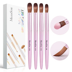 MelodySusie acrylic nail brush set full view for DIY home salon use