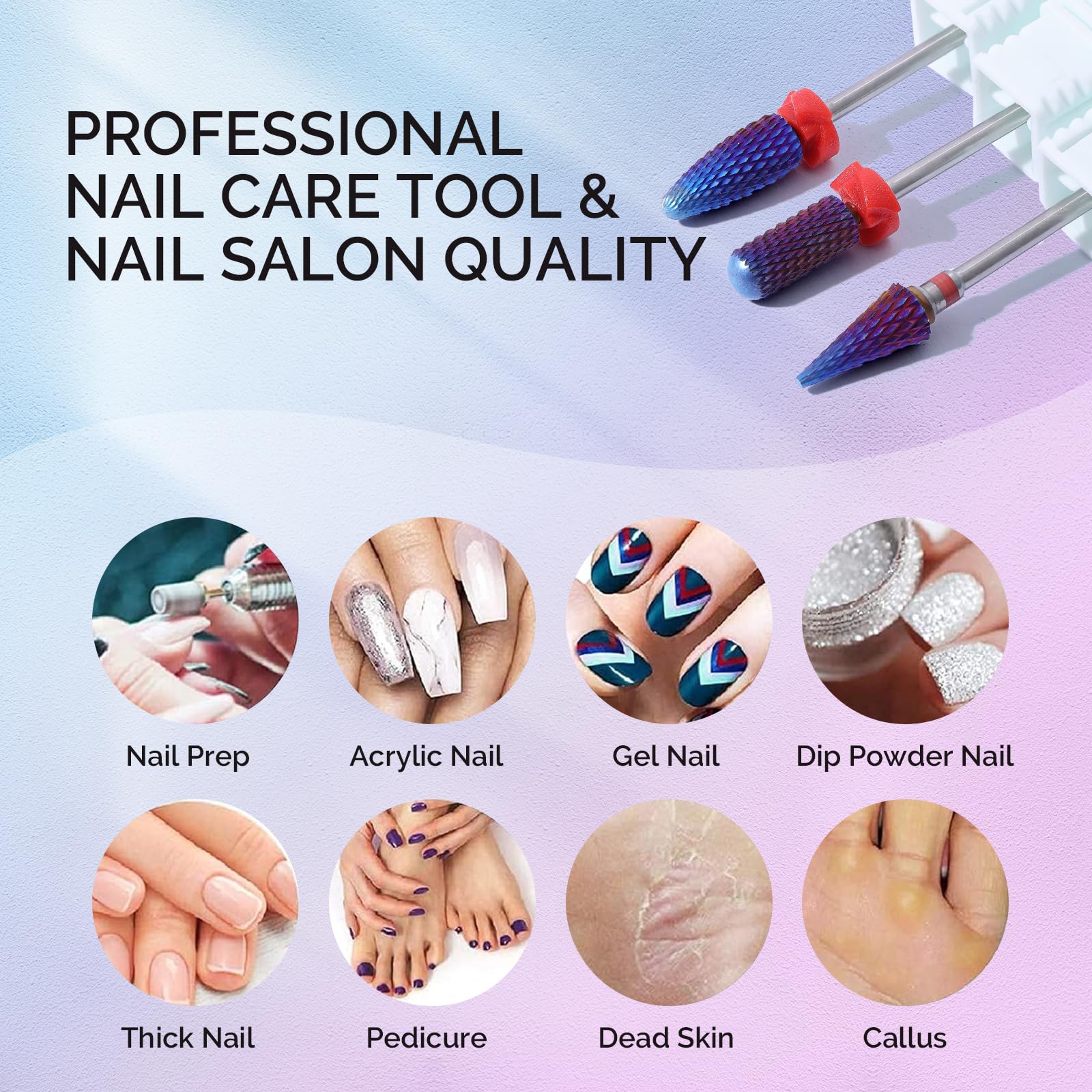MelodySusie acrylic removal fast cut bit for efficient prep