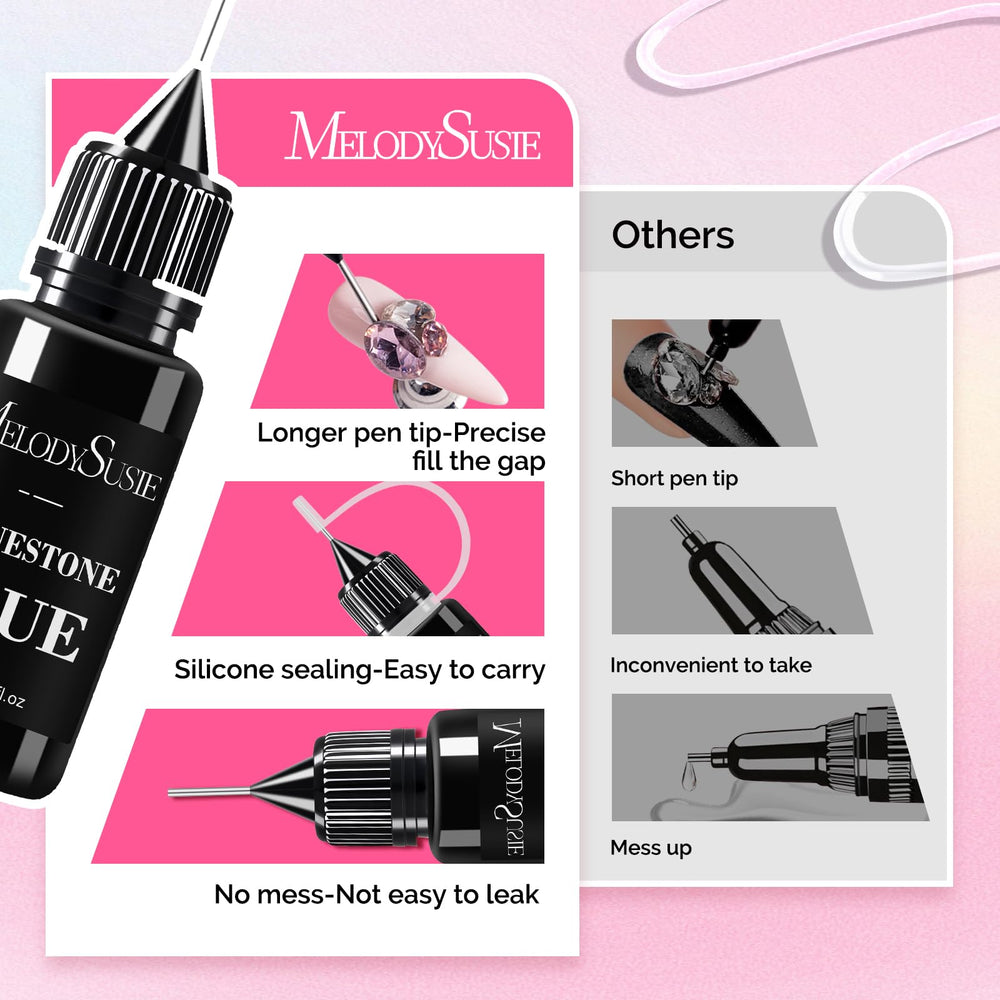 MelodySusie ART01R gift-ready kit for DIY nail art lovers