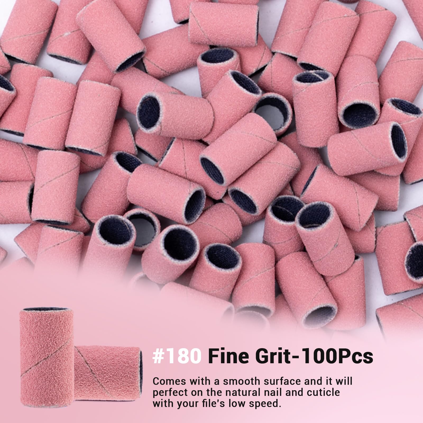 MelodySusie beginner-friendly sanding bands ideal for home manicures
