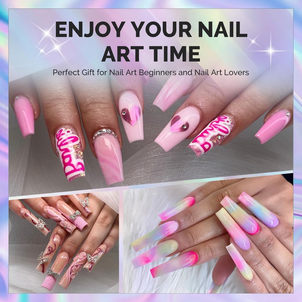 Beginner-friendly MelodySusie brushes suitable for home or salon nail art