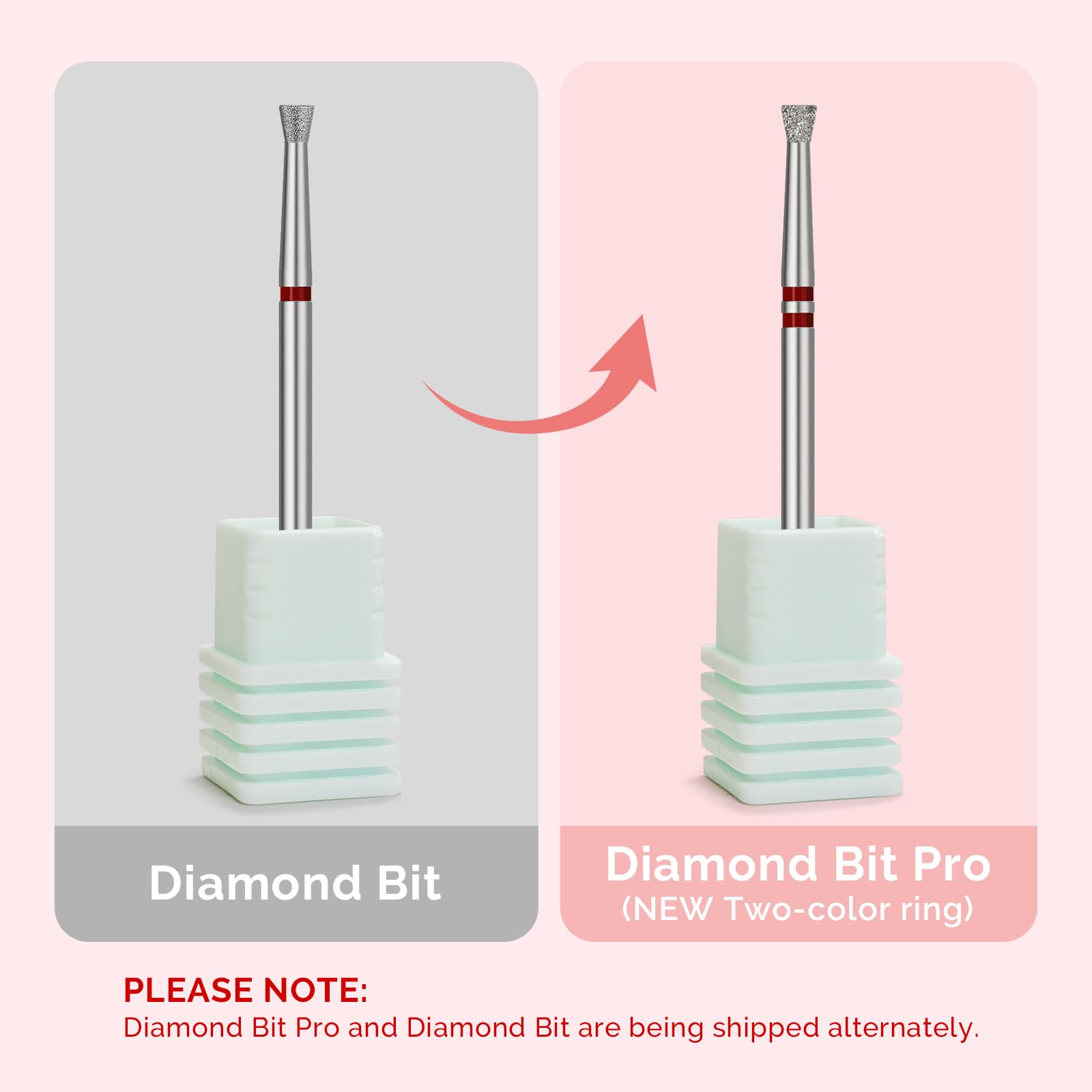 MelodySusie carbide diamond bit offers professional performance for precise dead skin removal around nails.