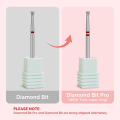 MelodySusie carbide diamond bit offers professional performance for precise dead skin removal around nails.