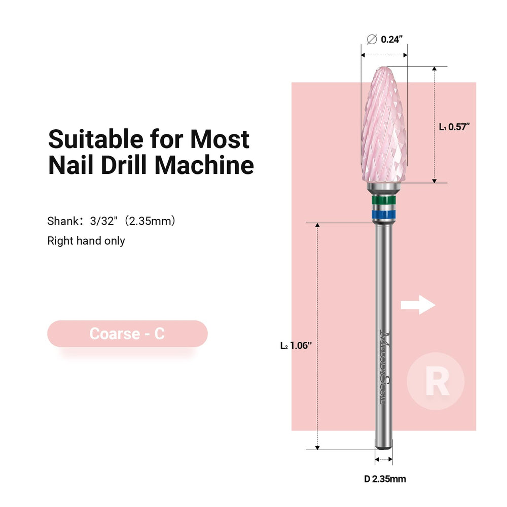 MelodySusie flame drill bit eases cuticle cleanup and prep