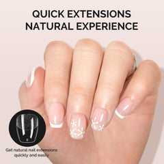 MelodySusie half-matte 70-grit tips for stronger adhesion during application