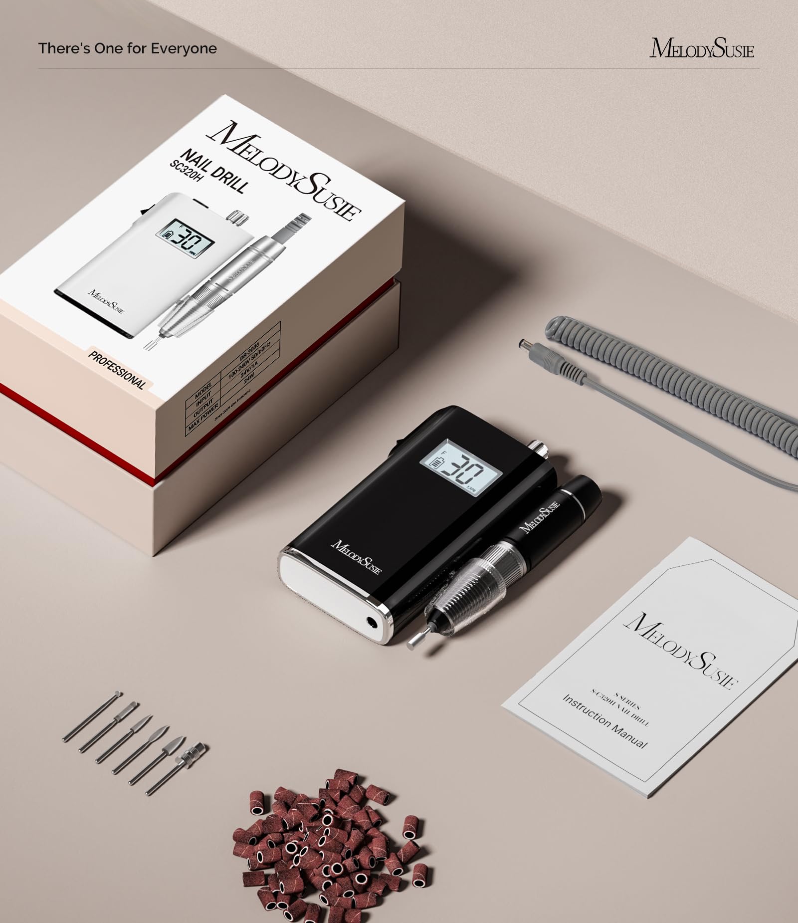 Compact MelodySusie design fits easily in a bag for home use