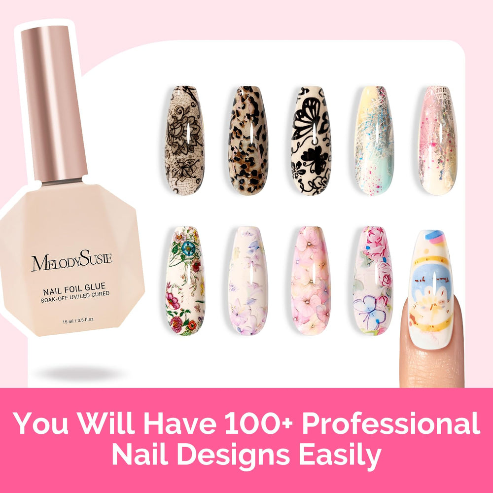 MelodySusie-compatibility-with-nail-types ensures versatile use on natural or gel nails.