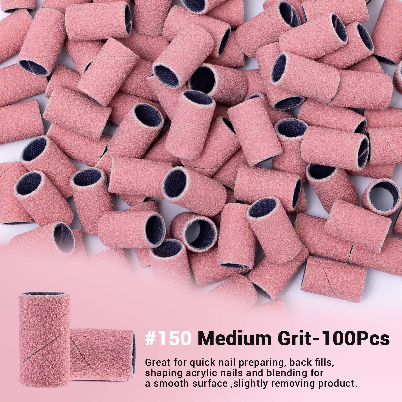 MelodySusie compatible with 3-32-inch nail drills for versatile shaping