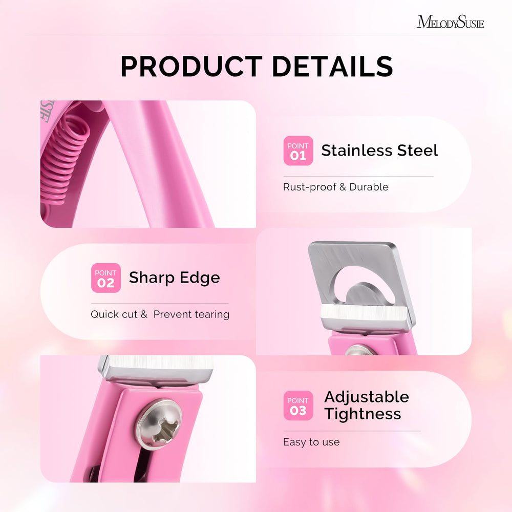 MelodySusie afilado preciso para cortar uñas con menor esfuerzo