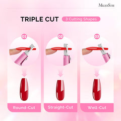 MelodySusie resorte fuerte que facilita un corte rápido y estable
