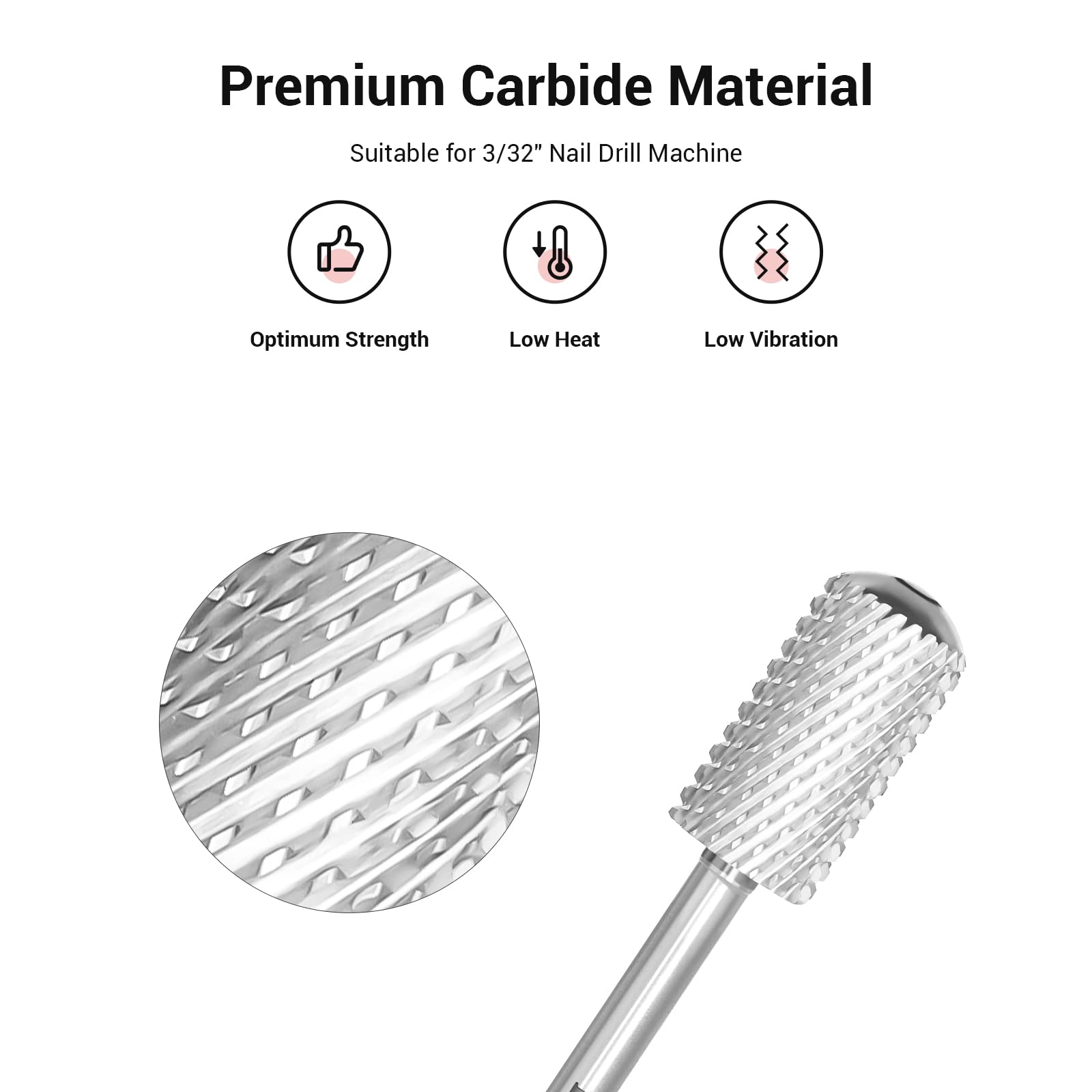 MelodySusie cross-cut design enhances control for smooth nail contouring