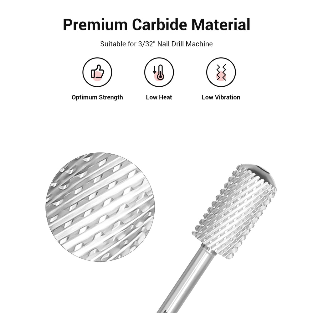 MelodySusie cross-cut design enhances control for smooth nail contouring