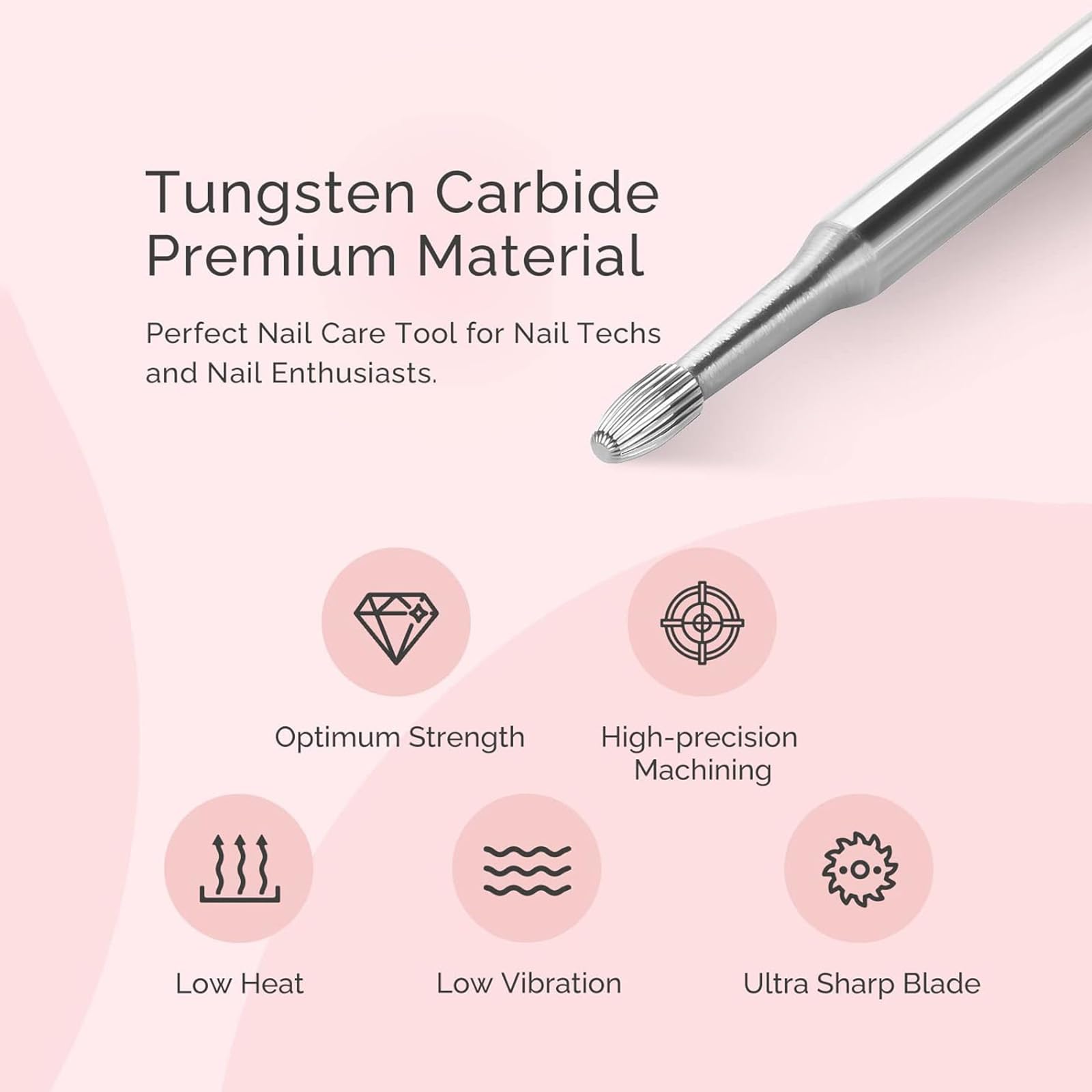 MelodySusie cuticle prep tool close-up shows precise cleaning