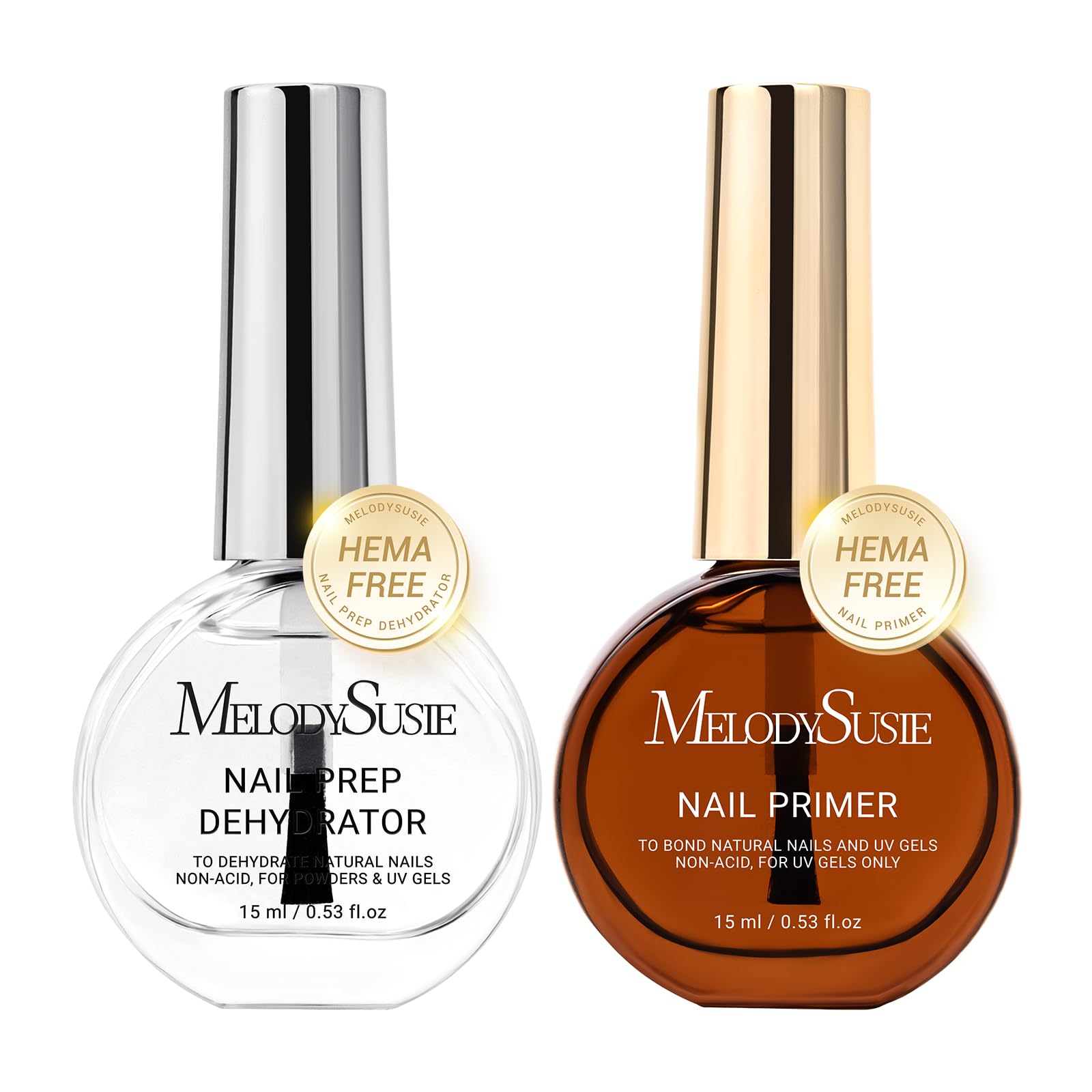 MelodySusie deshidratante de uñas en frasco para una aplicación suave
