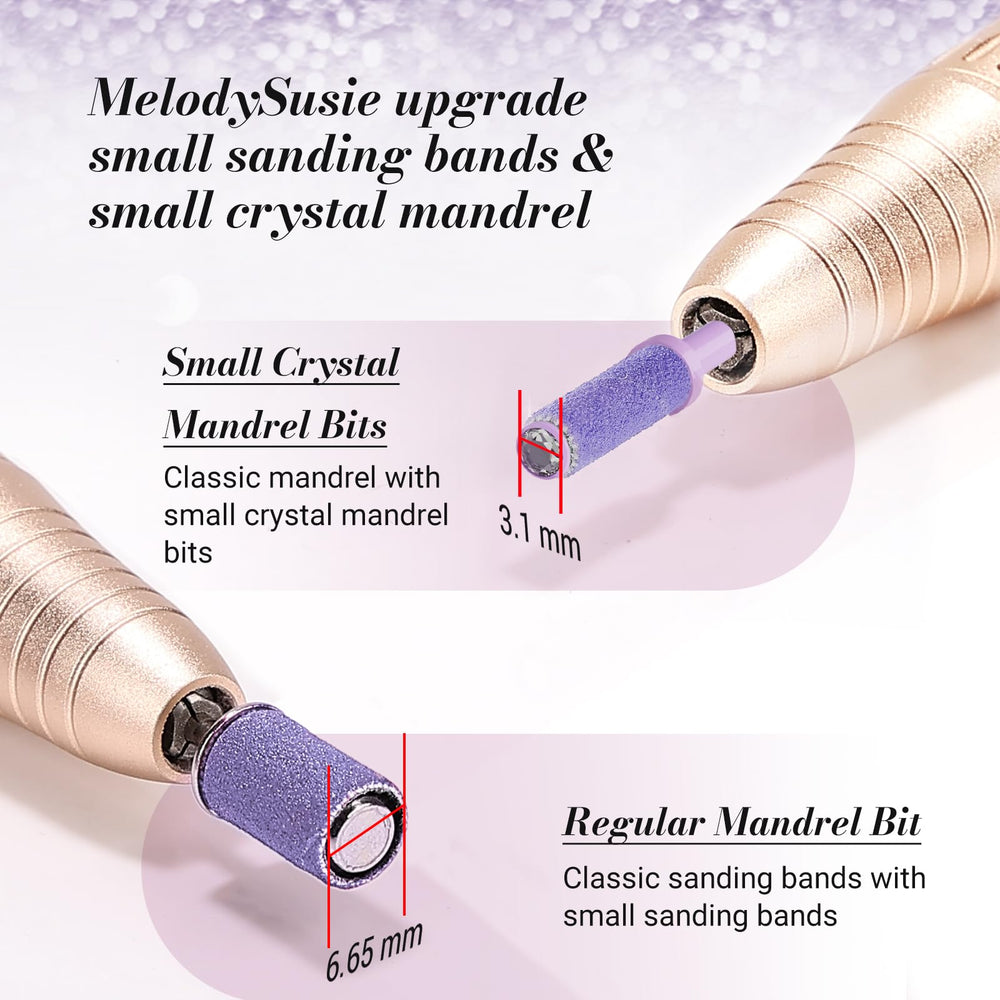 MelodySusie detailed nail shaping tool set for mani-pedi finesse.