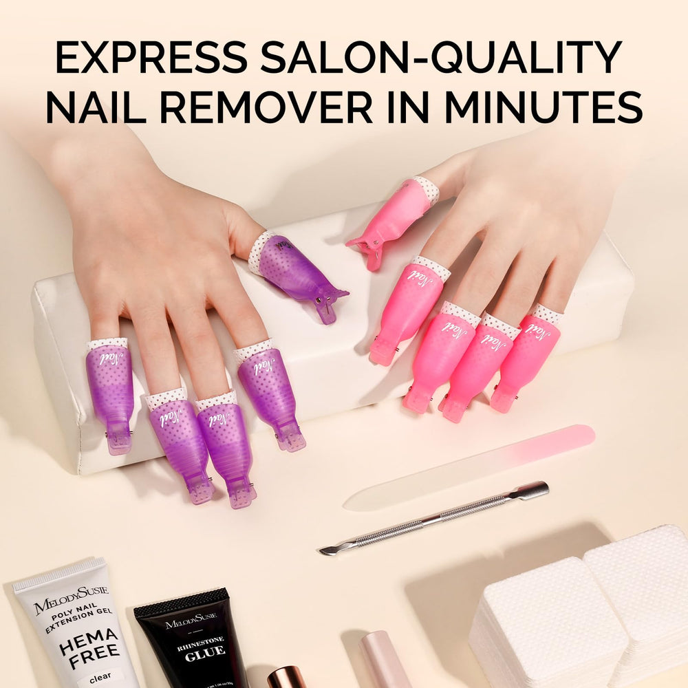 MelodySusie clip acrílico para uñas, diseño compacto ideal para uso profesional