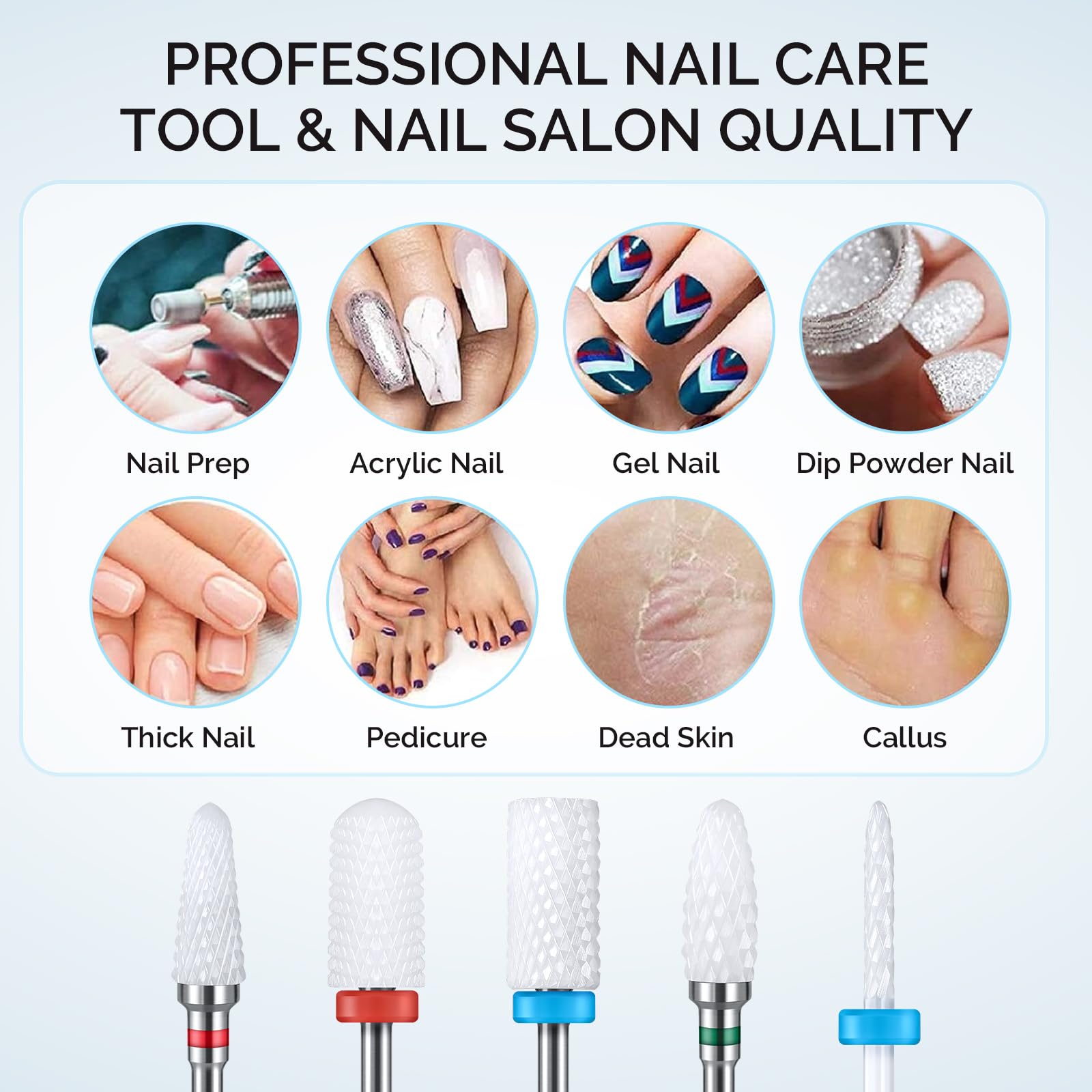 MelodySusie easy-clean ceramic surface helps hygiene between clients.