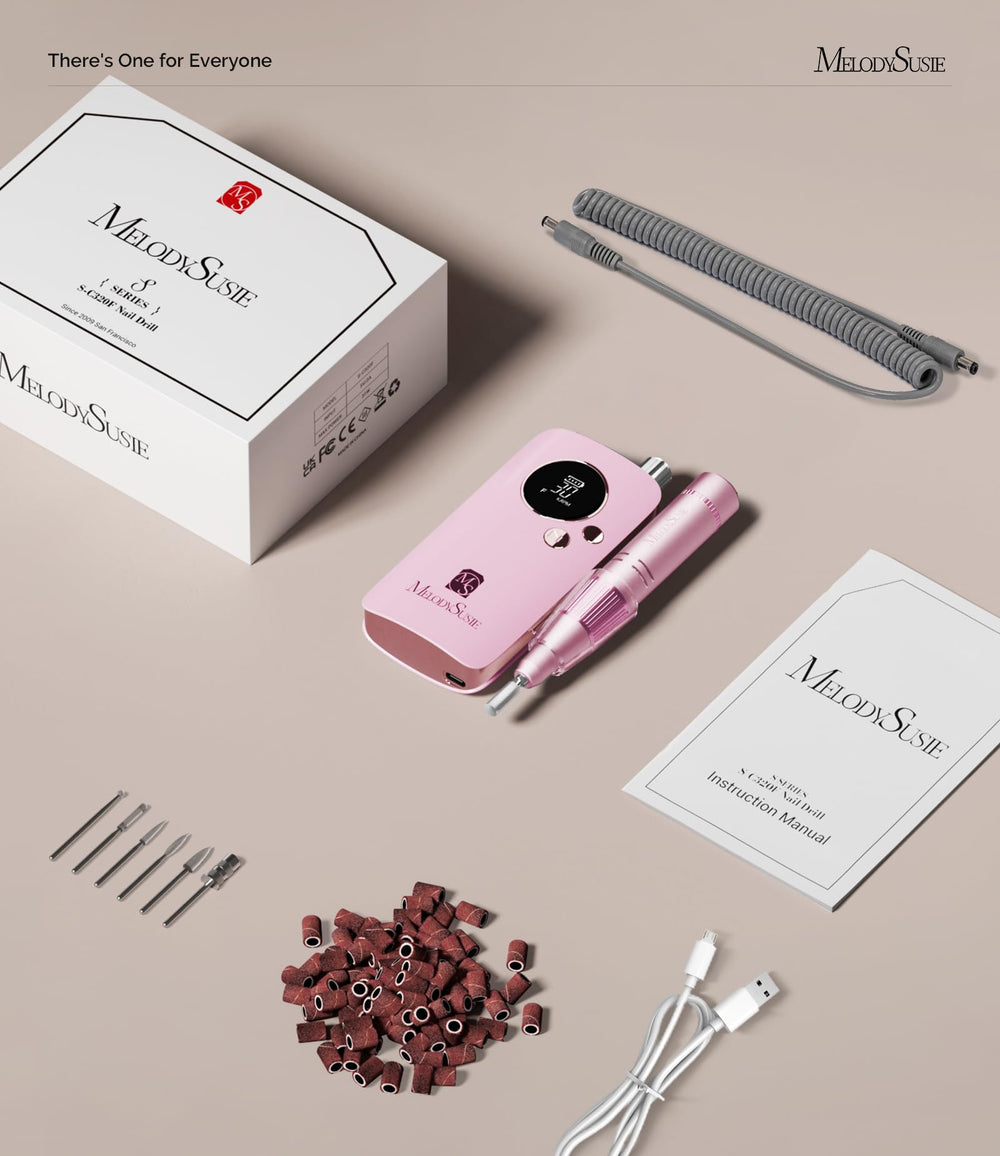 MelodySusie SC320F cordless portable design for travel manicures