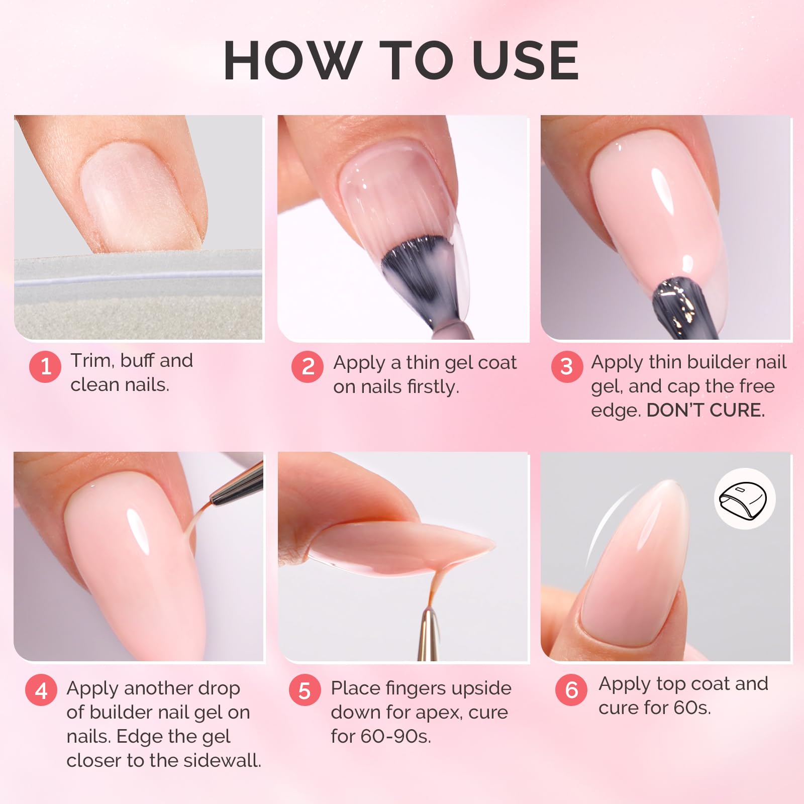 MelodySusie finished nails shine with salon-like gloss at home
