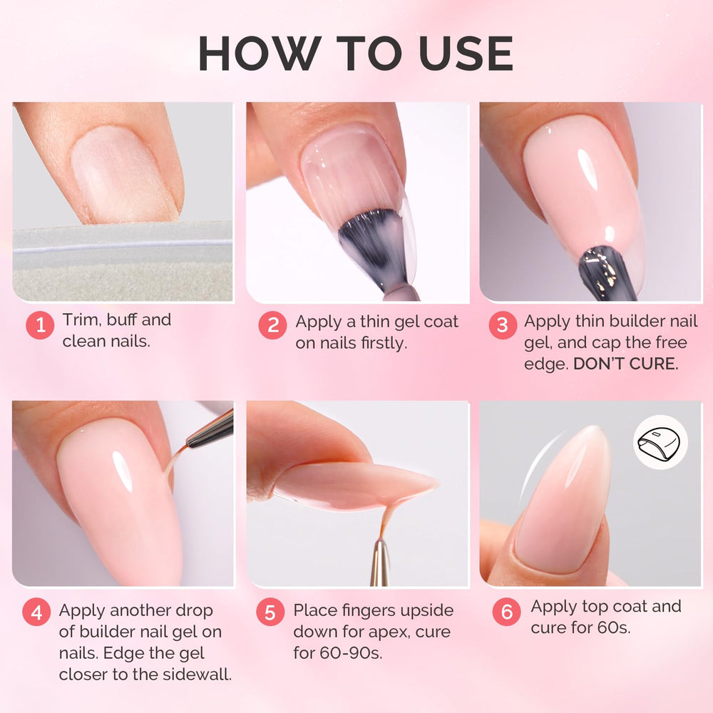 MelodySusie finished nails shine with salon-like gloss at home