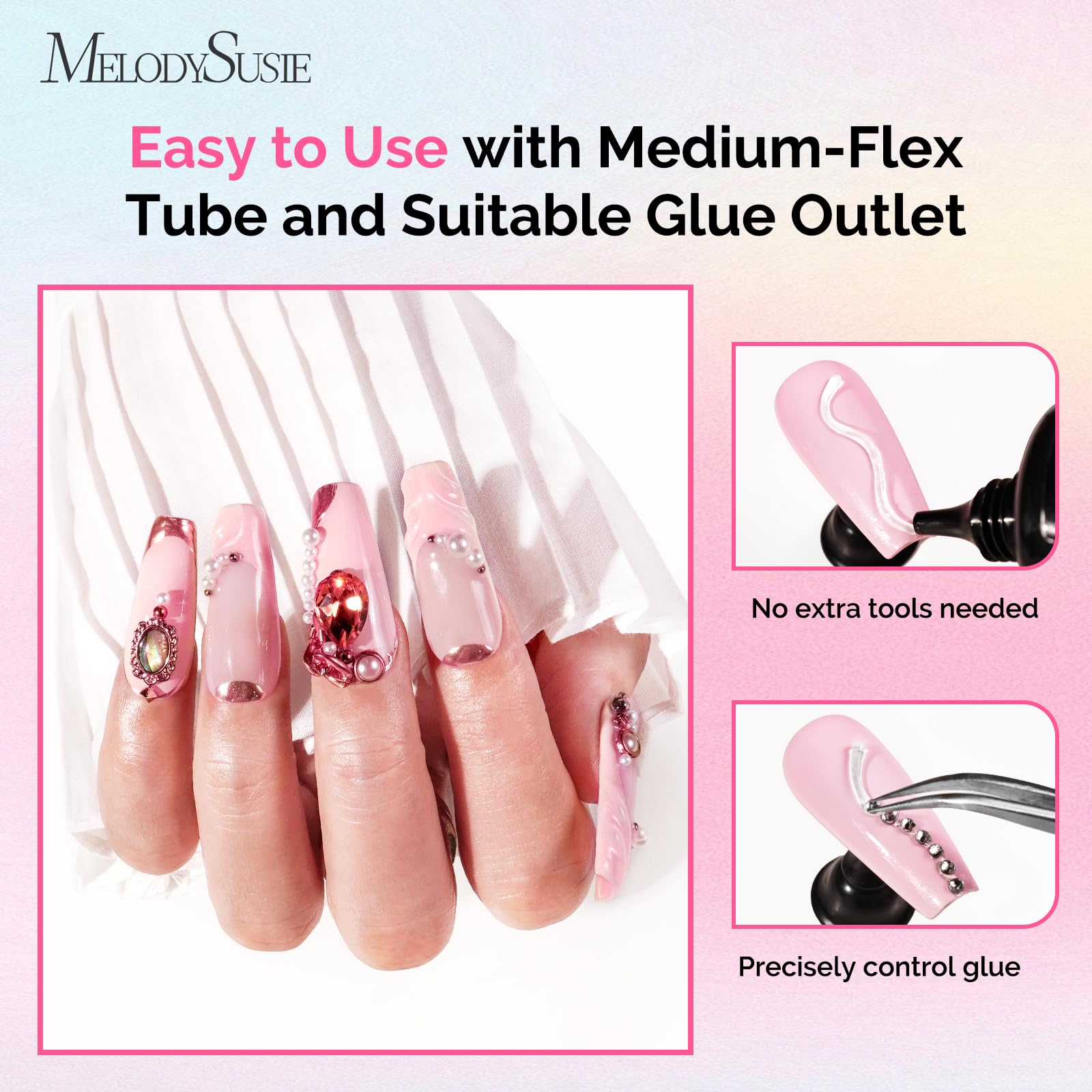 MelodySusie glue precision application for clean lines