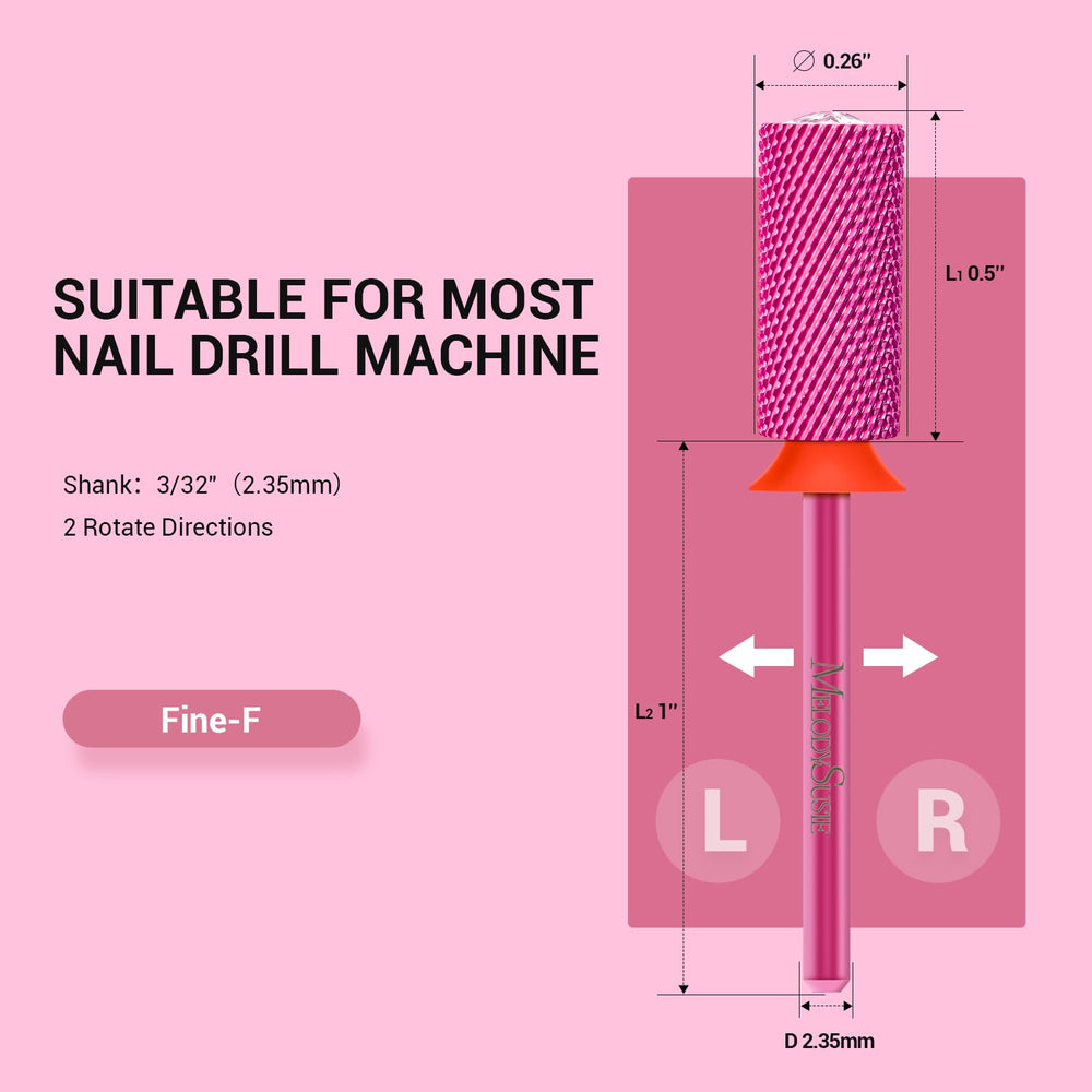 MelodySusie high-precision bit provides low vibration and low noise during use.