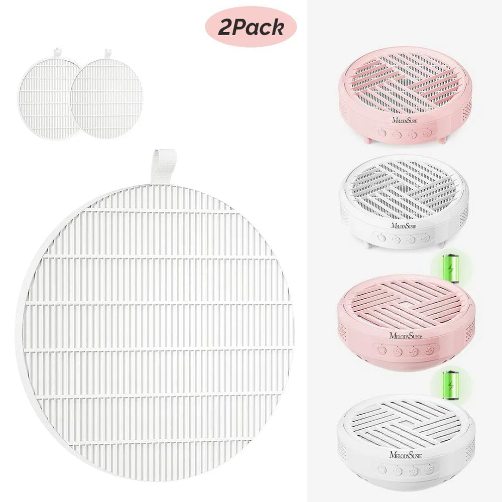 MelodySusie HPro filter keeps nail stations tidy and dust-free.