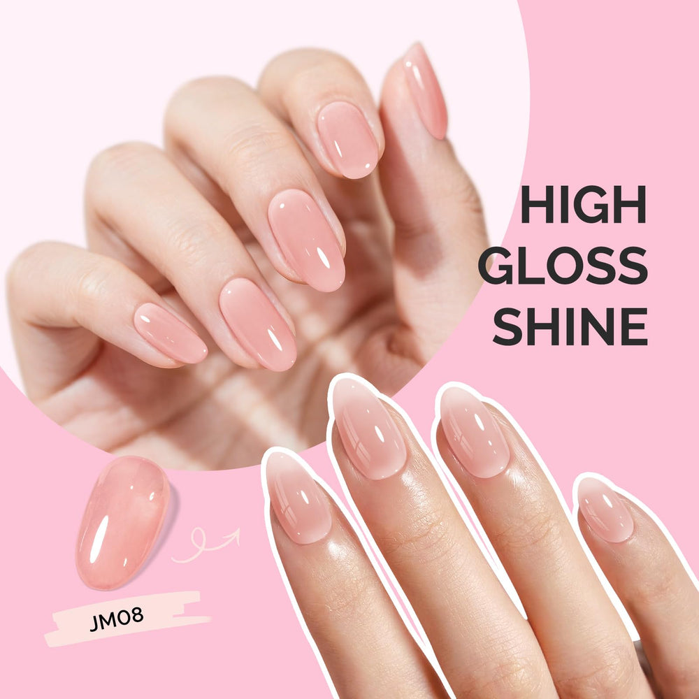 MelodySusie Jeweliver Nude Gel Polish gift packaging suitable for gifting.