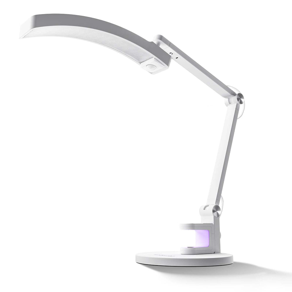 MelodySusie LED manicure table lamp highlights the main lamp head for precise nail work