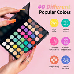 MelodySusie long-lasting-pigment delivers strong color retention and high shine.